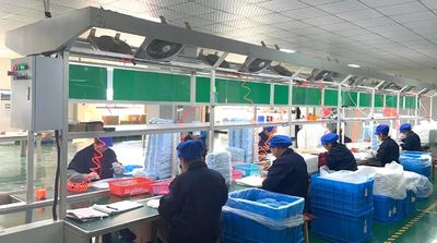 Shangyu ShengRuiSi Packaging Co.,Ltd línea de producción del fabricante