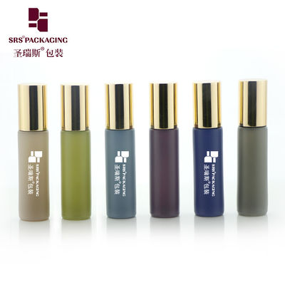 comprar Botella de rodillo de vidrio de pared de 10 ml Serie BLPM Anti acné Suero para ojos Esencia para el cuidado de la piel Rodillo con logotipo personalizado Fabricación en línea