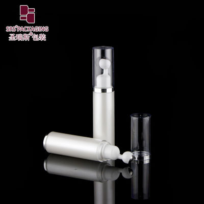 comprar Botella de plástico acrílico blanco perla de 10 ml 15 ml para el envase de suero para ojos Fabricación en línea
