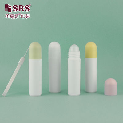 comprar 20 ml de plástico blanco PP PCR en rollo en botella para aceite esencial, loción de perfume y cuidado ocular Fabricación en línea