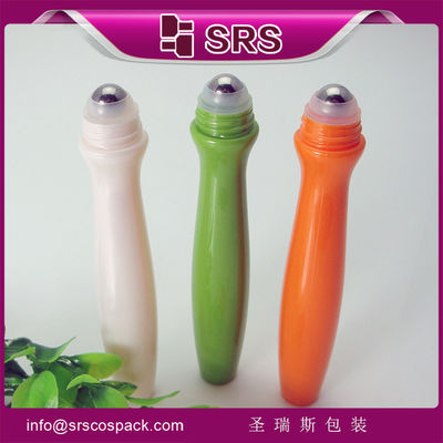 comprar Rollo de plástico de 15 ml en botella de bolas con bola de acero para crema para ojos Fabricación en línea