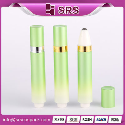 comprar Nuevo diseño, botella enrollable para crema para ojos de 1/3oz y 10ml con bomba de resorte exterior Fabricación en línea