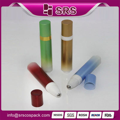 comprar 1/3oz 10ml vacía la esencia del ojo del envase de la crema del ojo de la botella del gel del ojo que empaqueta con la bola de rodillo Fabricación en línea