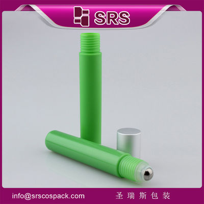 comprar Proveedor de China, plástico farmacéutico, antipicazón, botella enrollable verde, botella de perfume de 5ml Fabricación en línea