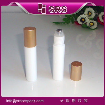 comprar Botella roll-on blanca RPP-10ml con sello a prueba de fugas para uso farmacéutico y de perfumes Fabricación en línea