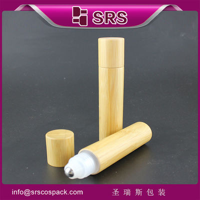 comprar hecha en chian 20 ml botella de bambú bola de rodillo Fabricación en línea