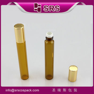 comprar Botella de rodillo transparente vacía de vidrio de 10 ml Fabricación en línea