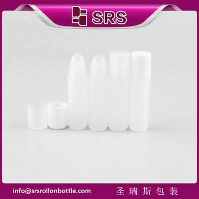 comprar Botella roll-on transparente RPP de 3 ml con sello a prueba de fugas para aceites esenciales y perfumes Fabricación en línea