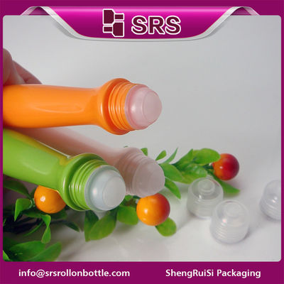 comprar botella de crema para ojos de plástico vacía del fabricante con bola de PP y tapa de PP Fabricación en línea