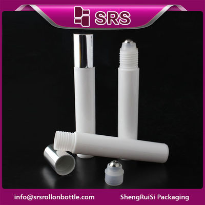 comprar Botella roll-on de plástico de 1/2 oz fabricada en China con bola de acero Fabricación en línea