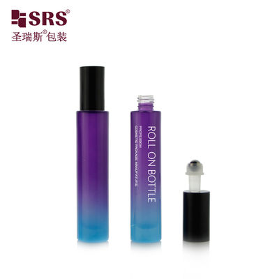 comprar Contenedor Roll-On de Aceite Esencial GB1-15ml Degradado en Color Púrpura y Azul Personalizado Fabricación en línea