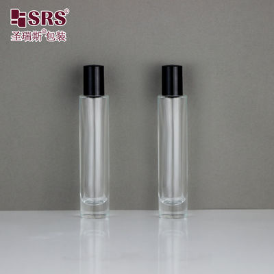 comprar Botella de rodillo de vidrio transparente para aceite esencial de 15 ml GB1 con tapa de rosca de plástico PP Fabricación en línea