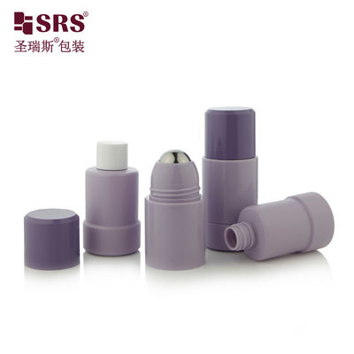 comprar Botella roll-on recargable RPPE(P)-50ML con bola de acero inoxidable Fabricación en línea