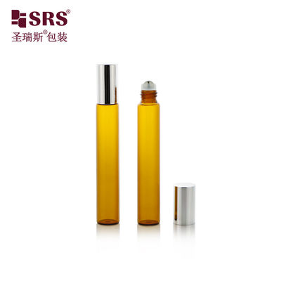 comprar BLP(S-A)-10ML Botella de rodillo de vidrio ámbar vacía para aceite de cutícula y perfume Fabricación en línea