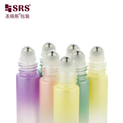 comprar Botella de vidrio vacía redonda BLPM-10ml con rodillo para aceite esencial y fragancia Fabricación en línea