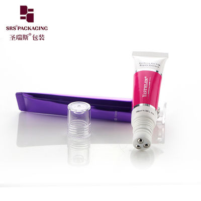 comprar Cosméticos vacío 3 tubo de bola de rodillo de acero inoxidable Presión D19mm para la crema para ojos Fabricación en línea