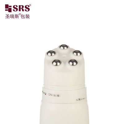 comprar Gran 5 tubo de bolas de rodillo transparente tapa de cubierta de plástico D40mm para el embalaje de masaje de pies Fabricación en línea