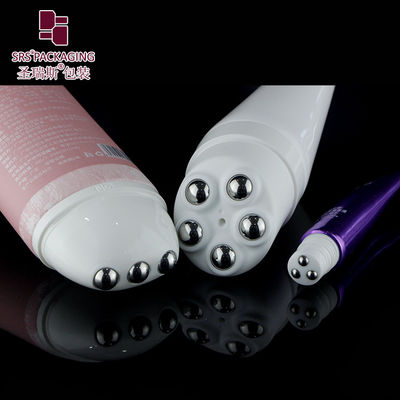 comprar Tubo de aplicación de rodillos de 3 bolas de plástico con etiqueta rosa D50mm con sistema encendido y apagado Fabricación en línea