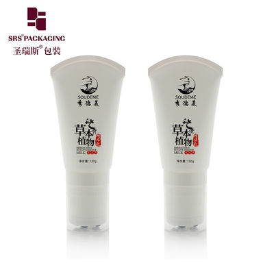 comprar Tubo cosmético de plástico exprimible blanco D50mm serigrafiado para cuidado de los pies Fabricación en línea