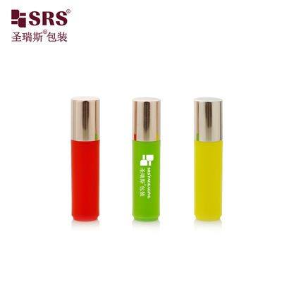 comprar RPA(S)-2ML Botella de bola de rodillo de acero de PP redonda vacía para el embalaje de muestras de perfumes Fabricación en línea