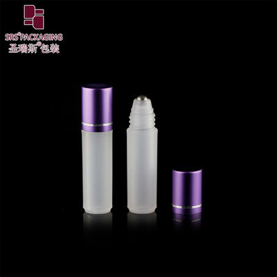comprar RPA(S)-2ML Botellas translúcidas pequeñas de plástico de bolas de rodillo para probador de aceite de perfumes Fabricación en línea