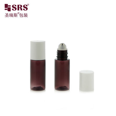 comprar PET18-15ML 20ML Botella translúcida de PET de plástico de color púrpura para suero después del afeitado Fabricación en línea