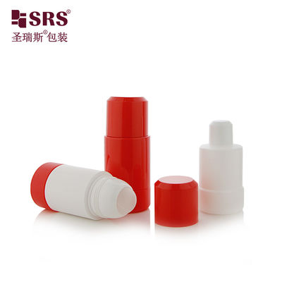 comprar Botella roll-on recargable de desodorante con cuerpo de PP plástico, reemplazable, rojo, 75 ml Fabricación en línea