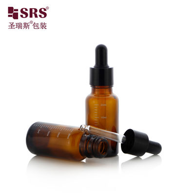 comprar D001-Botella cuentagotas de vidrio personalizada de 50 ml para dispensación de líquidos Fabricación en línea
