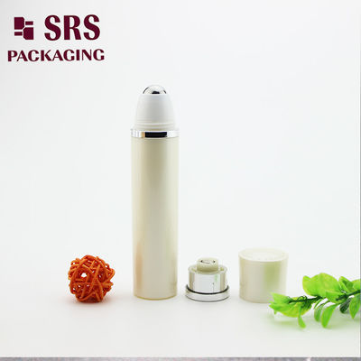 comprar Crema para ojos de lujo Botella de bola de rodillo Perla Blanco 30 ml Fabricación en línea