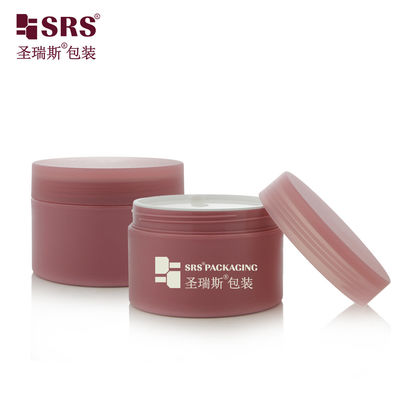 comprar SRSJK-200g Tarro Redondo Vacío de Plástico PP de Diseño Personalizado con Tapa de Rosca y Forro de Disco para Sellado Hermético para Envasado de Crema y Mantequilla Fabricación en línea