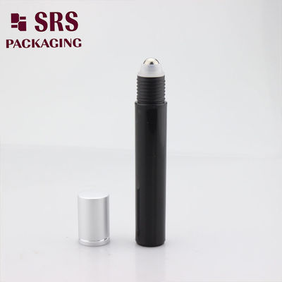comprar Botella roll-on de plástico negro vacía de 15 ml del fabricante SRS para perfume Fabricación en línea