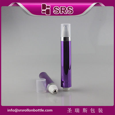 comprar SRS 15 ml de crema para los ojos de color púrpura vacía sin aire, rollo de prensa en botella Fabricación en línea