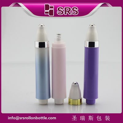comprar SRS de lujo 10 ml de plástico vacío sin aire rollo en la botella para la crema para los ojos Fabricación en línea