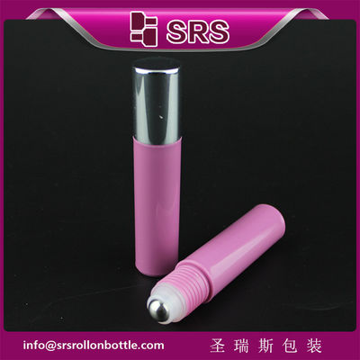 comprar Botella cosmética de 10ml de perfume de plástico de alta calidad SRS con bola de rodillo Fabricación en línea