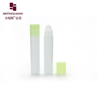 comprar Botellas cosméticas de plástico transparente con cierre de rosca y niebla verde de 20 ml con bola de vidrio para el cuidado de la piel y el tratamiento del acné Fabricación en línea