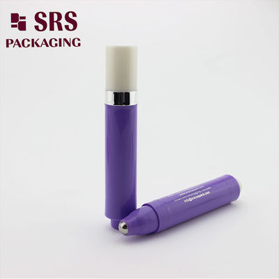 comprar SRS de lujo 10 ml de plástico de color púrpura cosmético sin aire rollo en botella Fabricación en línea