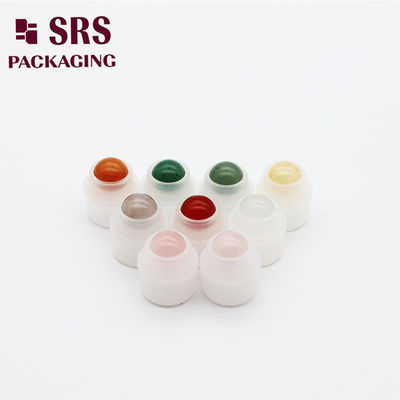 comprar SRS bola de rodillos de color de 15 ml cosmética vacía con soporte para rollo en botella Fabricación en línea