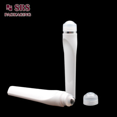 comprar SRS plástico de lujo de color blanco 15 ml en rollo en botella para crema para ojos Fabricación en línea