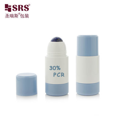 comprar Botella de rollo de plástico tipo PP de 50 ml con energía natural Bola de rollo de piedra preciosa para masaje Embalaje farmacéutico Fabricación en línea