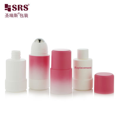comprar Botella roll-on de PP rellenable de 50 ml y 75 ml para aceites esenciales y desodorantes Fabricación en línea