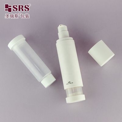 comprar Refillable Airless Pump Bottle PP Plastic 30ml 50ml 100ml Cosmetic Packaging Fabricación en línea