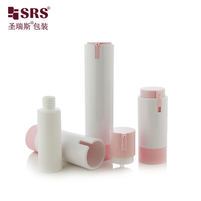 comprar Refillable Airless Pump Bottle 15ml 30ml 50ml AS+PP Cosmetic Container Fabricación en línea