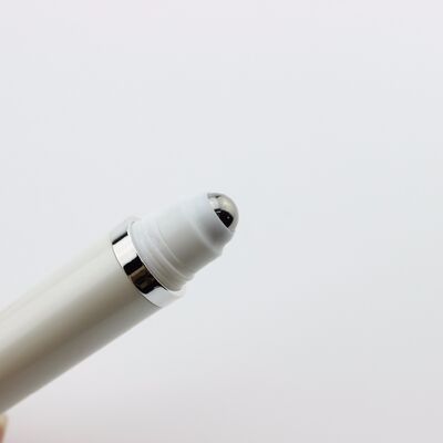 comprar SRS Nueva Botella Roll-on de Plástico de 10 ml Blanca Vibrante Botella Roll-on Crema para Ojos 10 ml Botella Roll-on de Plástico al por Mayor Fabricación en línea