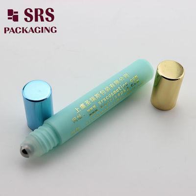 comprar SRS vacía la botella plástica de la bola del rodillo de la crema del ojo del color azul del cosmético 8ml Fabricación en línea