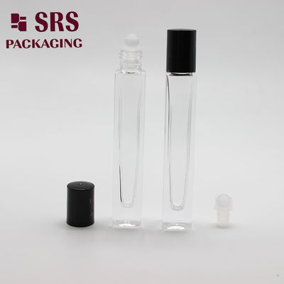 comprar Botella de aceite esencial de vidrio de 10 ml de pared gruesa de forma cuadrada cosmética SRS Fabricación en línea