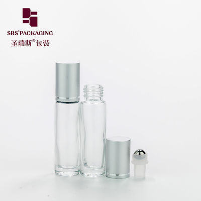comprar Botellas de rodillo de vidrio de 10 ml sin fugas con tapa de aluminio y bola de acero, decoración personalizada Fabricación en línea