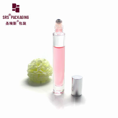 comprar Rollo de aceite esencial de vidrio transparente de pared gruesa vacía en botellas de 10 ml Fabricación en línea