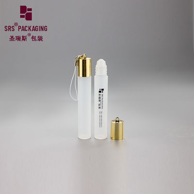 comprar Botella plástica vacía de la bola del rodillo de la crema del ojo de la helada mini 8ml con el gancho Fabricación en línea