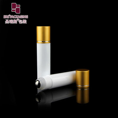 comprar Envase SRS cosmético vacío, color blanco, forma redonda, botella roll-on de 30 ml Fabricación en línea