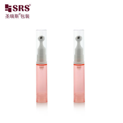 comprar A0031-10ml AS Botella de plástico para la crema para los ojos con bomba sin aire de bola de acero Fabricación en línea